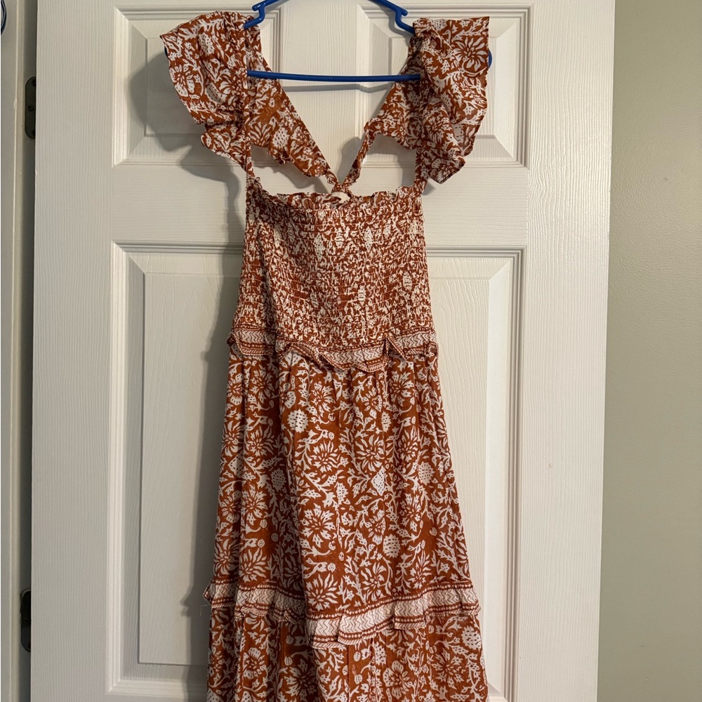 Cleobella Ruffle Sleeve Dress